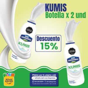 Kumis San Fernando botella 1000 gr precio especial 2 unidades
